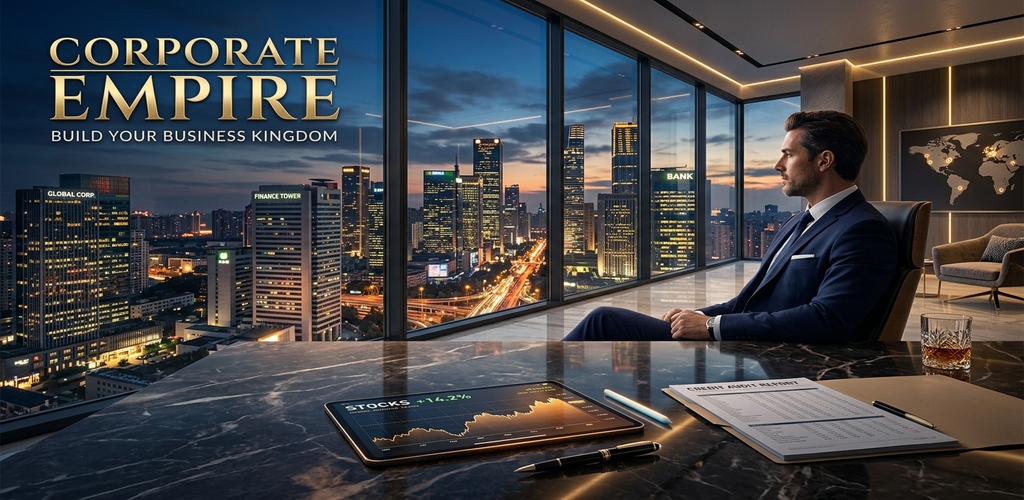 Venture Empire Idle Tycoon Game App by Dhaval Vadher